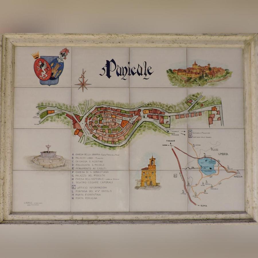Boutique Hotel Masolino Panicale Eksteriør bilde